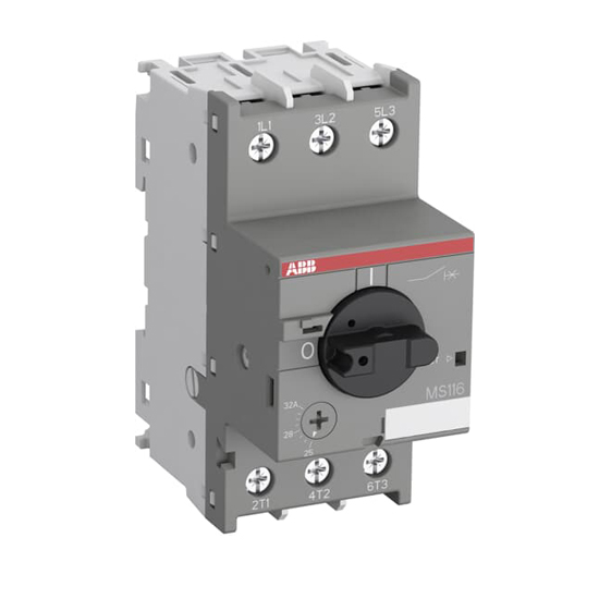 Авт. выкл. ABB MS116-25, Iт.р.=20...25A, Рдвиг.= 12,5 кВт, 10кА