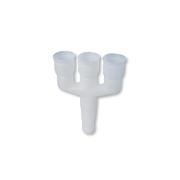 Разветвитель пластиковый тройной Tecnosystemi (16-18-20мм)